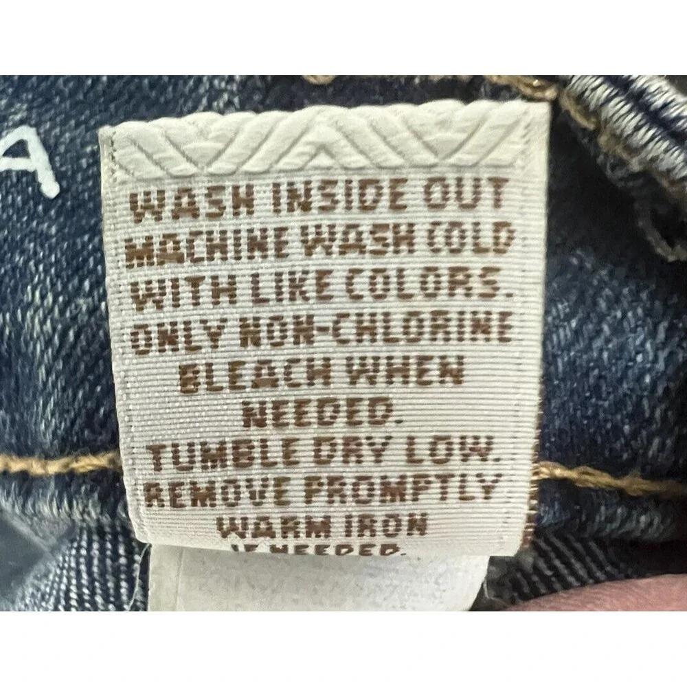 Sonoma Womens Curvy Bootcut Jeans Size 14 Mid Rise Stretch 33" Inseam - Picture 7 of 7